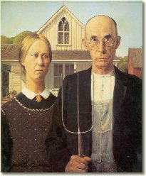 Grant Wood Art Gallery - American Gothic