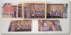 Grant Wood Art Gallery - Box of 20 Dinner for Threshers Note Cards