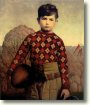 Grant Wood Print - Plaid Sweater